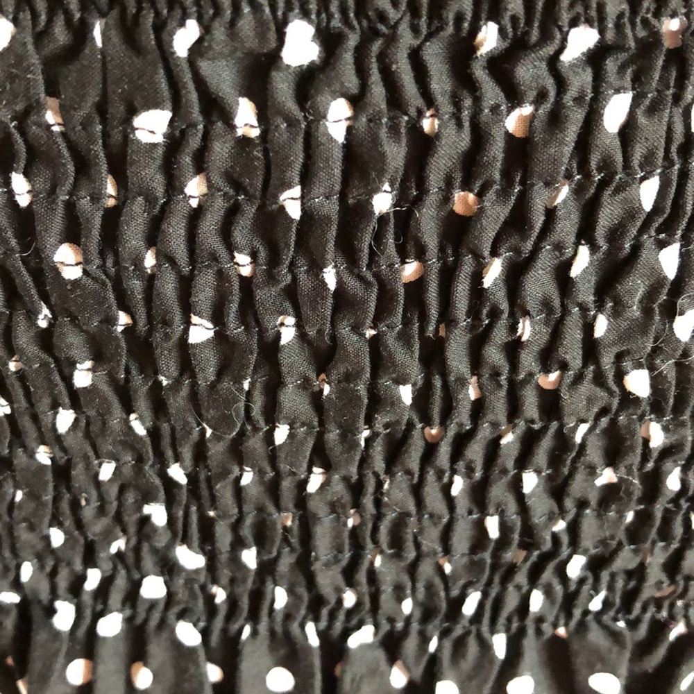 Elastic waistband cotton mixed skirt.ADD ON ONLY